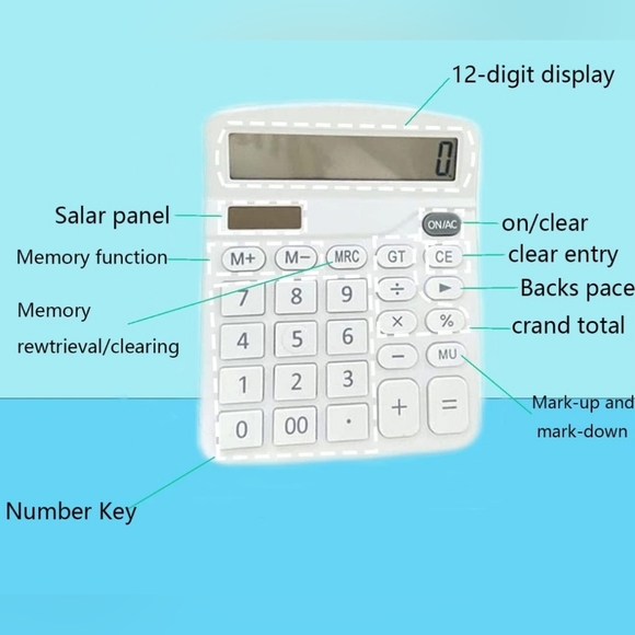 DexinBST DX-837B Calculator - Picture 2 of 5